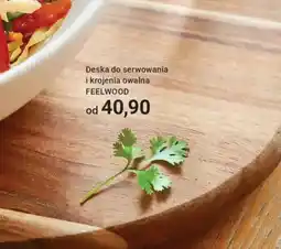 Tescoma Deska do serwowania i krojenia owalna Feelwood oferta