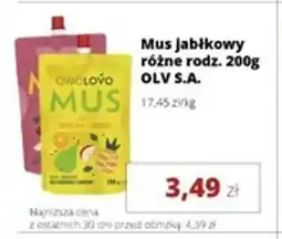 Torimpex Mus jabłkowy Owoclove oferta