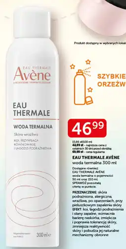 Ziko Dermo Woda termalna Avène oferta