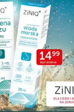 Ziko Dermo ZiNIQ+ Woda morska izotoniczna oferta