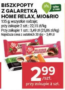 Stokrotka Market Biszkopty z galaretką Home Relax, Mio&Rio oferta