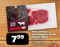 Netto Stek wołowy dojrzewający 25 dni Sztuka Mięsa oferta