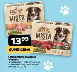 Netto Karma mokra dla psów Propesko oferta