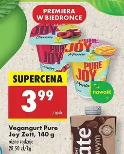 Biedronka Vegangurt Pure Joy Zott, 140 g oferta