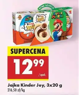 Biedronka Jajka Kinder Joy, 3x20 g oferta