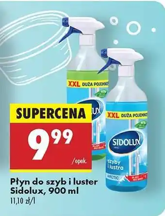 Biedronka Płyn do szyb i luster Sidolux, 900 ml oferta