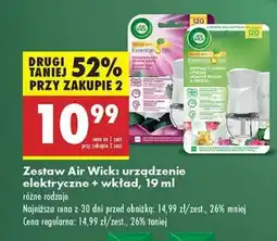 Biedronka Zestaw Air Wick: urządzenie elektryczne + wkład, 19 ml oferta
