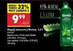 Biedronka Napój aloesowy Riviva, 1,5 l oferta