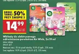 Biedronka Wkłady do elektrycznego odświeżacza powietrza Air Wick , 2x19 ml oferta