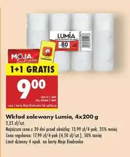 Biedronka Wkład zalewany Lumia , 4x200 g oferta