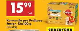 Biedronka Karma dla psa Pedigree Junior, 12x100 g oferta