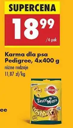 Biedronka Karma dla psa Pedigree, 4x400 g oferta