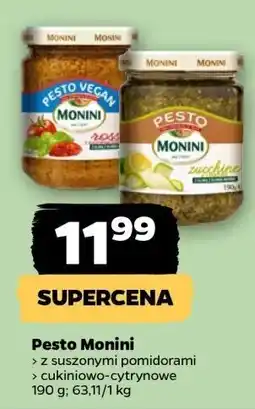Netto Sos Pesto z suszonymi pomidorami / cukiniowo-cytrynowe Monini oferta