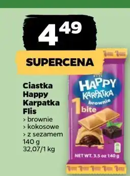 Netto Ciastka Karpatka Pils brownie/kokosowe/z sezamem Happy oferta