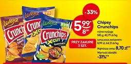 Żabka Chipsy Crunchips różne rodzaje Lorenz oferta