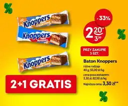 Żabka Baton Knoppers oferta