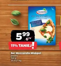 Netto Mozzarella Mlekpol oferta