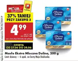 Biedronka Masło ekstra Mleczna Dolina oferta