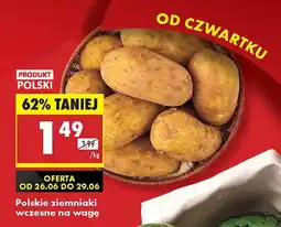 Biedronka Ziemniaki wczesne polskie na wagę Biedronka oferta