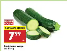 Biedronka Cukinia polska na wagę 1 kg Biedronka oferta