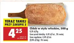 Biedronka Chleb w stylu włoskim Biedronka oferta