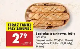Biedronka Bagietka czosnkowa Biedronka oferta