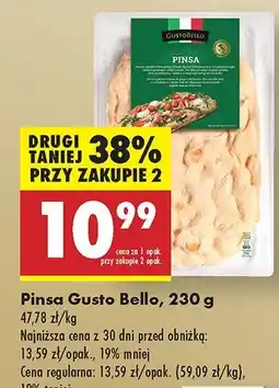 Biedronka Pinsa Gusto Bello oferta