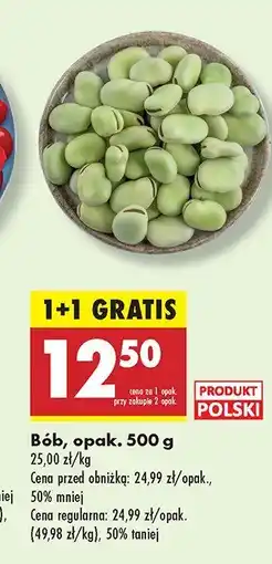 Biedronka Bób - 1 opak. 500 g Biedronka oferta