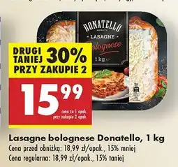 Biedronka Lasagne bolognese Donatello oferta