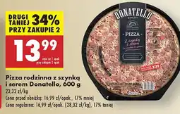 Biedronka Pizza rodzinna z szynką i serem Donatello oferta