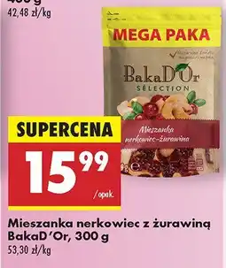 Biedronka Mieszanka nerkowiec z żurawiną BakaD'Or oferta