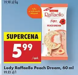 Biedronka Lody Raffaello Peach Dream oferta