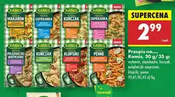 Biedronka Przyprawy do makaronu Kamis (makaron, zapiekanka, kurczak, klopski, penne, połedwica wieprzowa) oferta