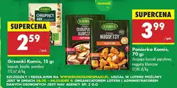 Biedronka Panierka Kamis chrupiący kurczak paprykowt, nuggetsy klasyczne oferta