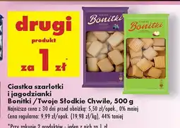 Biedronka Ciastka szarlotki i jagodzianki Bonitki/Twoje Słodkie Chwile oferta