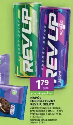 Stokrotka Express Napój energetyczny Rev Up, Delito oferta