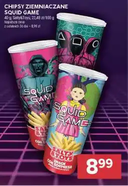 Stokrotka Market Chipsy ziemniaczane Squid Game oferta