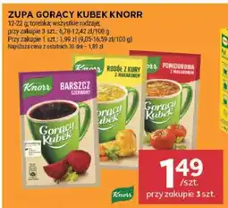 Stokrotka Market Zupa GORĄCY KUBEK KNORR oferta
