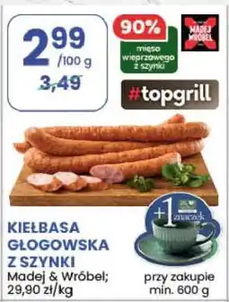 Stokrotka Market Kiełbasa głogowska z szynki oferta