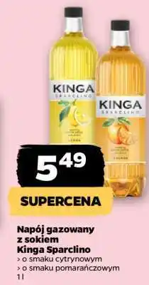 Netto Napój gazowany z sokiem Kinga Sparclino oferta