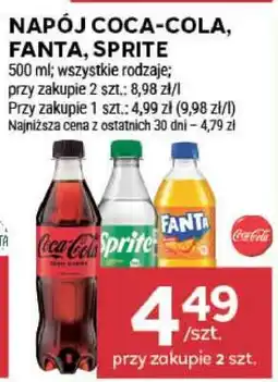 Stokrotka Market Napój Coca-Cola, Fanta, Sprite oferta