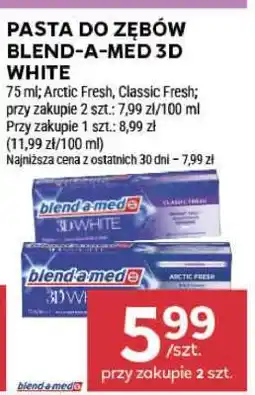 Stokrotka Market Pasta do zębów blend-a-med 3D White oferta