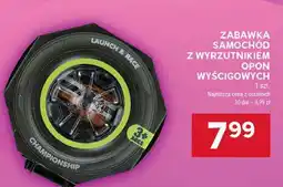Stokrotka Market Zabawka samochód z wyrzutnikiem opon wyścigowych oferta