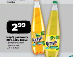 Netto Napój gazowany 20% soku Krzyś oferta