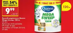 Biedronka Ręcznik papierowy Queen Mega Sweep, 120 m oferta