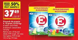 Biedronka Proszek do prania E, 75 prań, 4,125 kg oferta