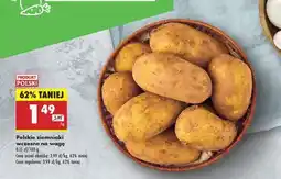 Biedronka Polskie ziemniaki wczesne na wagę oferta
