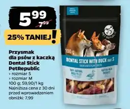 Netto Przysmak dla psów z kaczką Dental Stick PetRepublic oferta