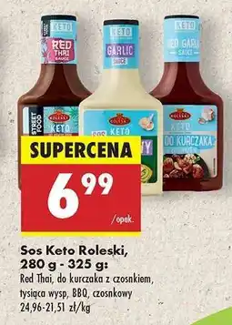 Biedronka Sos Keto Roleski, 280 g-325 g oferta