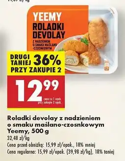 Biedronka YEEMY ROLADKI DEVOLAY oferta